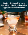Cosmopolitan Stemless Martini Glasses - From Where -
