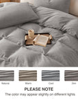 Cotton Blend Duvet Cover (Set of 3) - From Where -