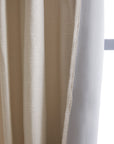 Cotton Slub Room Darkening Curtain - From Where Finds -