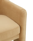 Couture Londyn Velvet Accent Chair - From Where -
