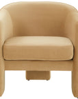 Couture Londyn Velvet Accent Chair - From Where -