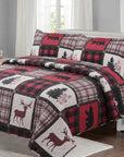 Coverlet Bedspread with 2 Quilted Shams - From Where -