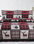 Coverlet Bedspread with 2 Quilted Shams - From Where -