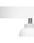 Cream Ceramic Base Table Lamp - From Where -