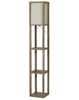 Crossmill Shelf Modern Floor Lamp - From Where -