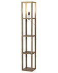 Crossmill Shelf Modern Floor Lamp - From Where -