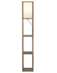 Crossmill Shelf Modern Floor Lamp - From Where -