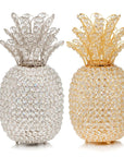Crystal Gold Pineapple Figurines - From Where -