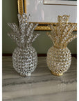 Crystal Gold Pineapple Figurines - From Where -
