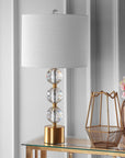 Crystal LED Table Nightstand Lamp - From Where -