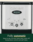 Cuisinart 12 - Cup Programmable Coffee Maker - From Where -
