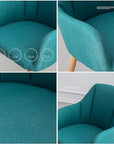 Cushioned Back Dining Chair (Set of 2) - From Where -