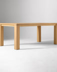 Cutler Oak Extendable Dining Table (72"–92") - From Where -