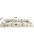 Cylan 104" Upholstered Sofa - From Where -