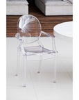 Clear Dining Armchair (Set of 4)