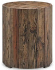 Dakota Round End Table - From Where -