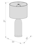 Dalli Table Lamp - From Where -