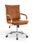 Dareece Leather Task Chair - From Where -