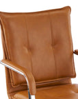 Dareece Leather Task Chair - From Where -