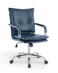 Dareece Leather Task Chair - From Where -