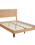 Davari Solid Wood Platform Bed - From Where -