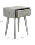 Dayawati End Table with Storage - From Where -
