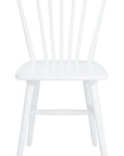 Safavieh Winona Spindle Back Dining Chair Set 2, White Natural