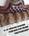 Decorative Cheetah Body Pillow Cover - From Where -