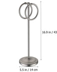 Decorative Standing Towel Ring - From Where -