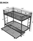 Denali Twin Bunk Bed with Trundle