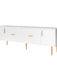 Delicate TV Stand for TV up to 75in - From Where Finds -