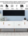 Delicate TV Stand for TV up to 75in - From Where Finds -