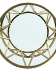 Delsy Glass Top End Table - From Where Finds -