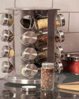 Deluxe 16 Piece Revolving Spice Rack - From Where -