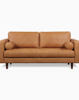 Dennes Leather Sofa - From Where -