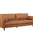 Dennes Leather Sofa - From Where -