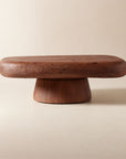 Derrico 46" Acacia Wood Coffee Table - From Where -