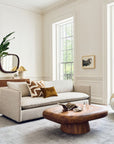 Derrico 46" Acacia Wood Coffee Table - From Where -