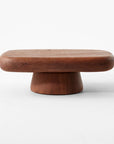 Derrico 46" Acacia Wood Coffee Table - From Where -