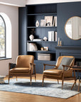 Desmond Leather Armchair - From Where Finds -