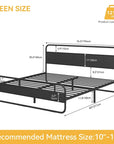 Dextrus King Bed Frame - From Where -