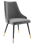 Diana Velvet Dining Chair - From Where -
