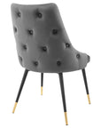 Diana Velvet Dining Chair - From Where -