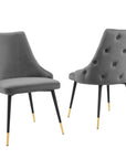 Diana Velvet Dining Chair - From Where -