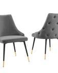 Diana Velvet Dining Chair - From Where -