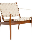 Dilan Leather Safari Chair - From Where -