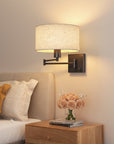 Dimmable Swing Arm Wall Sconce - From Where -