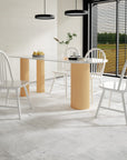Dining Chairs with Spindle Back (Set of 4) - From Where -