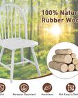 Dining Chairs with Spindle Back (Set of 4) - From Where -