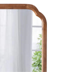 Distressed Wood Frame Bathroom Mirrors - From Where -